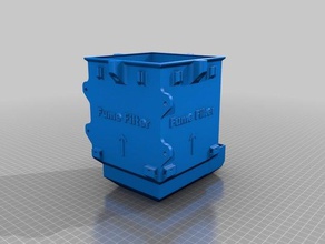 boîtier de fumées filtre imprimantes 3d les autres le bricolage abs extracteur 3d print model - Mito3D