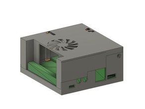 odroid x2 caso l'elettronica autodesk fusion 360 3d print model - Mito3D