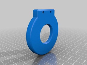 chiron-adapter ender 3-filament-Halter deluxe 3d Drucker - Zubehör anycubic chiron filament spool holder 3d print model - Mito3D