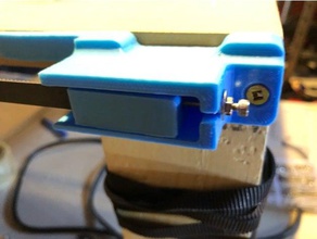 lowrider cnc-Gurt-stop-keine Kabelbinder diy lowrider2 low rider 3d print model - Mito3D