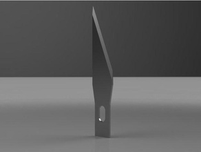 lame de couteau japonais la main outils 3d print model - Mito3D