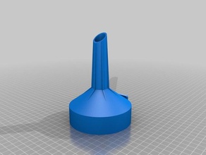meine angepassten Trichter customizer isopropanol Haushalt 3d print model - Mito3D