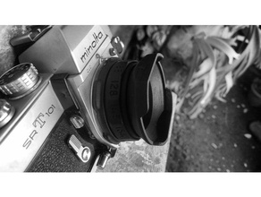 l42c-mount multi pinhole lens diy kit v3 hoodstl camera 3d print model - Mito3D