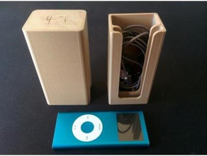 ipod nano box cuffie audio 3d print model - Mito3D