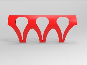 mutfak havlu askısı remix organizasyon kanca 3d print model - Mito3D