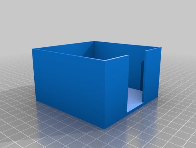 box Hinweis gesetzt Container 3D print model - Mito3D