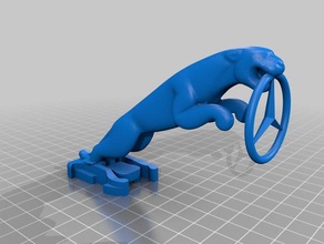 jaguart einen mercedes benz poppa reissen automotive 3d print model - Mito3D