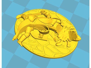 banana cavaliere v10 ferita giochi 28mm dnd figura in miniatura miniature wargame warhammer 3d print model - Mito3D