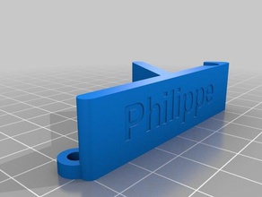 holer de téléphone philippe la tablette personnalisé 3d print model - Mito3D
