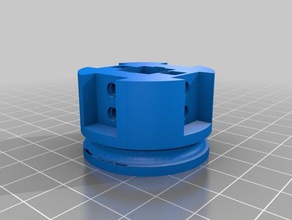 nerf chimera attuatore montaggio cpt lumache fuso 3d la stampante parti 3d print model - Mito3D