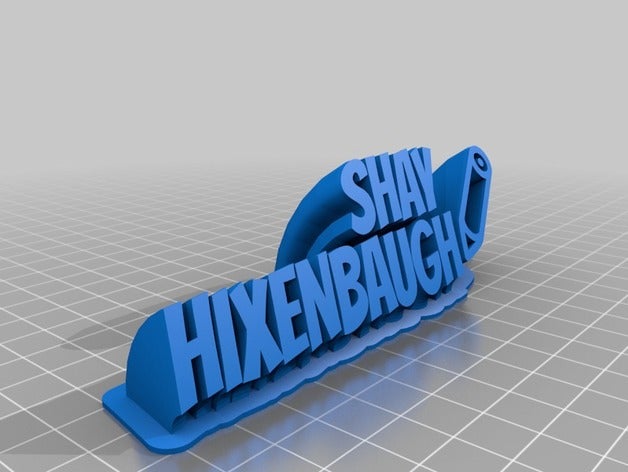 shay pen office customized 3D print model - Mito3D
