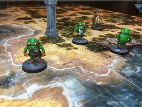 froggle alma oyuncak oyun aksesuarlar dnd dungeons dragons kurbağa adam pathfinder rol yapma rpg 3d print model - Mito3D