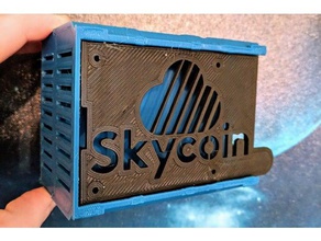 raspberry pi 3 hot swap boîtier modulaire de l'électronique cryptocurrency cas skycoin 3d print model - Mito3D