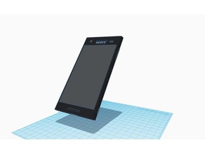 sony xz premium mobile phone 3d print model - Mito3D