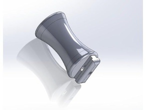 filament spool holder item-Profil Größe 8 3 d Drucker - Zubehör 3dprinting filament-Halter 3d print model - Mito3D