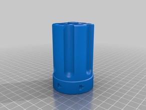 tabanca kalemlik ofis davul dergi silah organizasyon 3d print model - Mito3D
