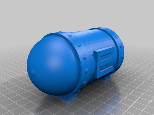 energy tank capsule metroid video games 3D print model - Mito3D