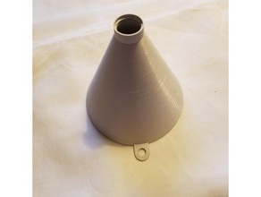 funnel soda bottle thread kitchen dining bird feeder filler 3d print model - Mito3D
