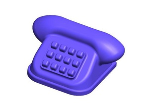 miniatura de telefone modelo móveis 3d print model - Mito3D