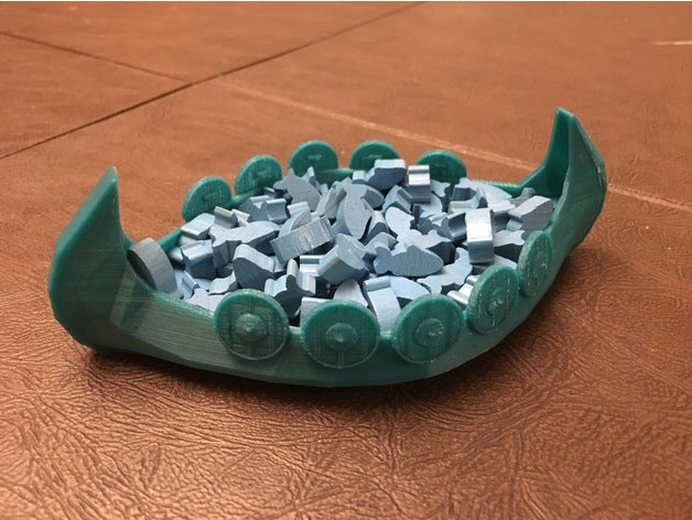 nusfjord insert games boardgame 3D print model - Mito3D