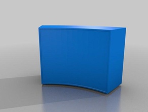 oregon ms conclave outer bookcase model furniture 3d print model - Mito3D