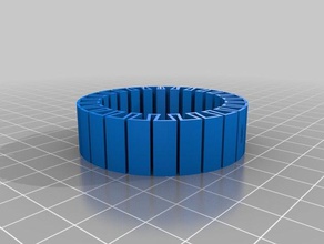 pulsera de nadia las pulseras personalizado 3d print model - Mito3D