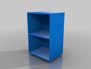 oregon ms conclave straight bookcase model furniture 3d print model - Mito3D
