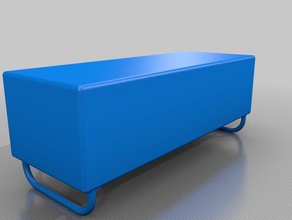 oregon ms high bench 47 model furniture 3d print model - Mito3D