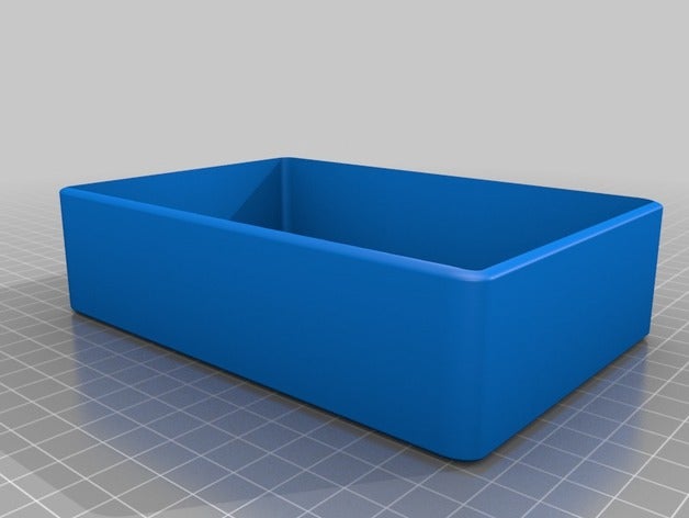 business card box contenitori 3D print model - Mito3D