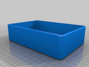 business card box Container 3d print model - Mito3D