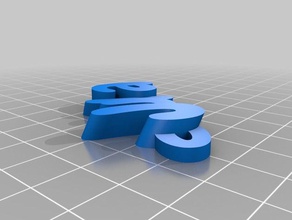 jula 2 Schlüsselanhänger angepasst 3d print model - Mito3D