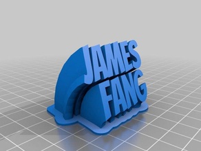 jae office personalizado 3d print model - Mito3D