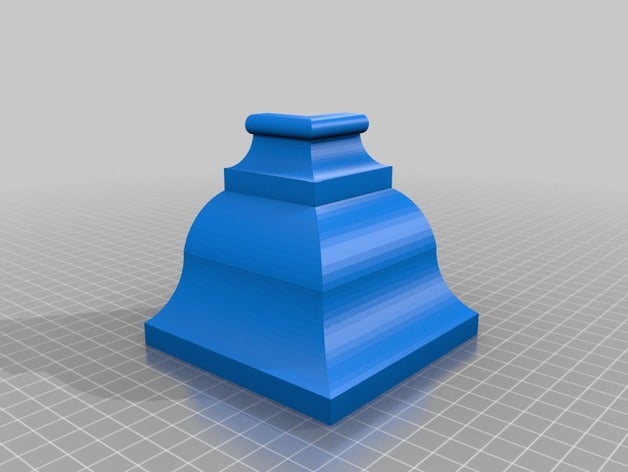 crown molding corners decor 3D print model - Mito3D