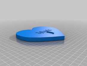zykeyia kalp 3d baskı 3d print model - Mito3D