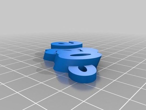 ozge llaveros personalizado 3d print model - Mito3D
