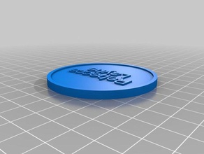 rebeccatoken les pièces de monnaie badges personnalisé 3d print model - Mito3D