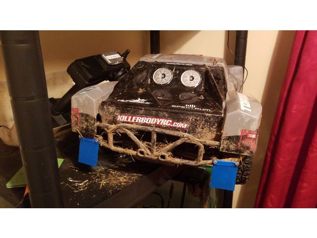ecx torment 110 mud flap rc vehicles mudflap mudguard car 3D print model - Mito3D