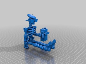iskelet 3d baskı 3d print model - Mito3D