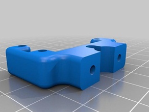 placa de suporte do cabeçote impressão geeetech a30 3d 3d print model - Mito3D
