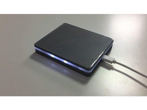 caricabatterie wireless custodia mobile telefono 3d print model - Mito3D