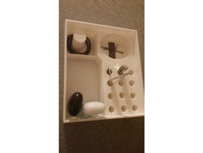 bathroom drawer organizer 3d print model - Mito3D