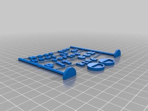 leus warchild deel 2 i segni loghi personalizzato 3d print model - Mito3D
