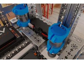 actobotics inline canale di supporto motore la robotica cc ftc 3d print model - Mito3D