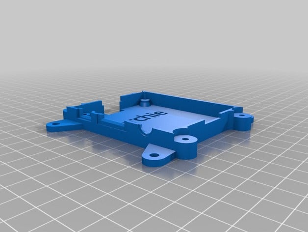 özel ahududu 3+b+ vaka pi araçlar 3D print model - Mito3D