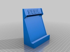 cabinet arcade-smartphones sega-nintendo-logos mobile arcade-cabinet Zelle Handy Halter 3d print model - Mito3D