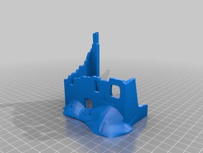 Haus-Ruinen 15mm andere 3d print model - Mito3D