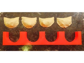 pelmeni ravioli stamp form kitchen dining 3d print model - Mito3D