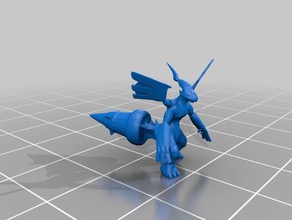 zekrom toy game accessories pokemon 3d print model - Mito3D