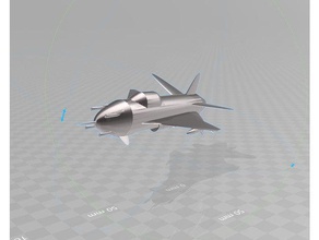 omega jet fighter models airplane flugzeug scale model toy wargame 3d print model - Mito3D