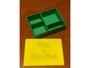 cucire pin ago box hobby aiuto casella di cucito 3d print model - Mito3D